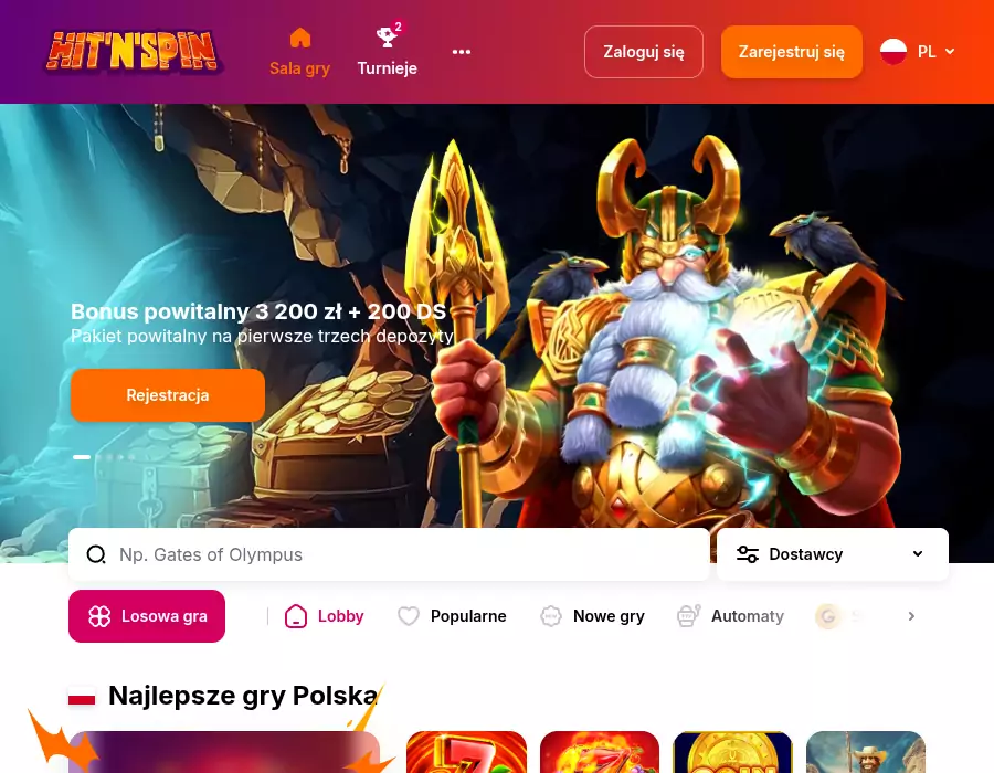 Hit'N'Spin casino Kasyna online w Niemczech