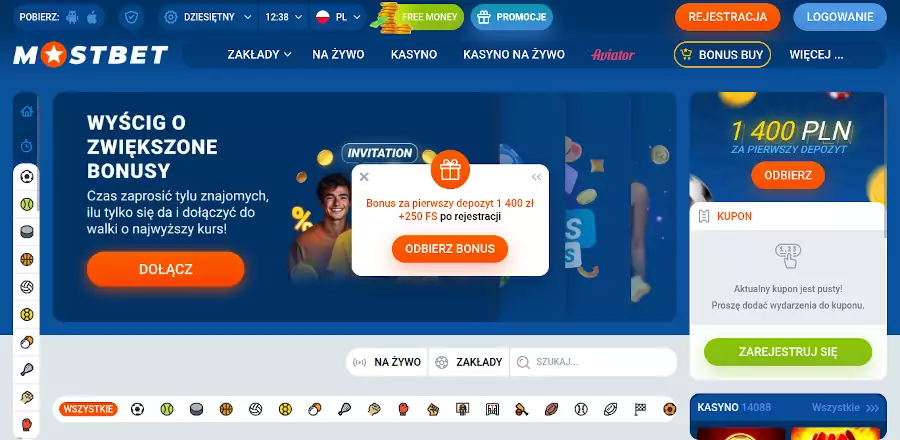 Mostbet casino strona Mostbet Opinie