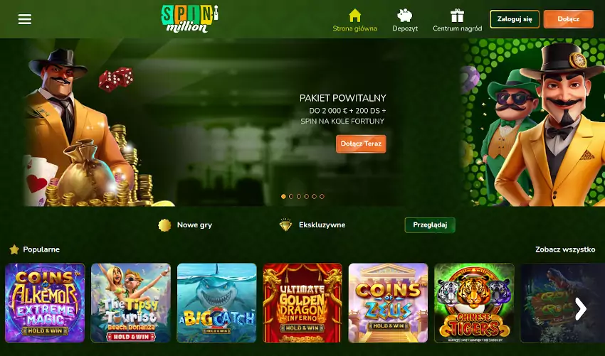 Spin Million casino kasyna online