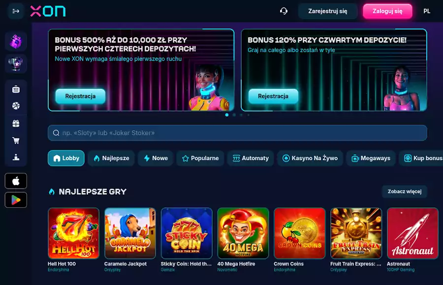 XON Bet strona XON Bet Casino Opinie